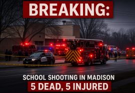 🚨😭  At least 5 dead, 5 injured after mass sh00ting at school…