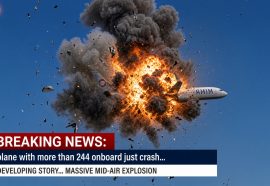 🚨⚠️Passenger Plane Crash Reportedly Triggers Major Emergency Response as 244 Are Feared Dead…